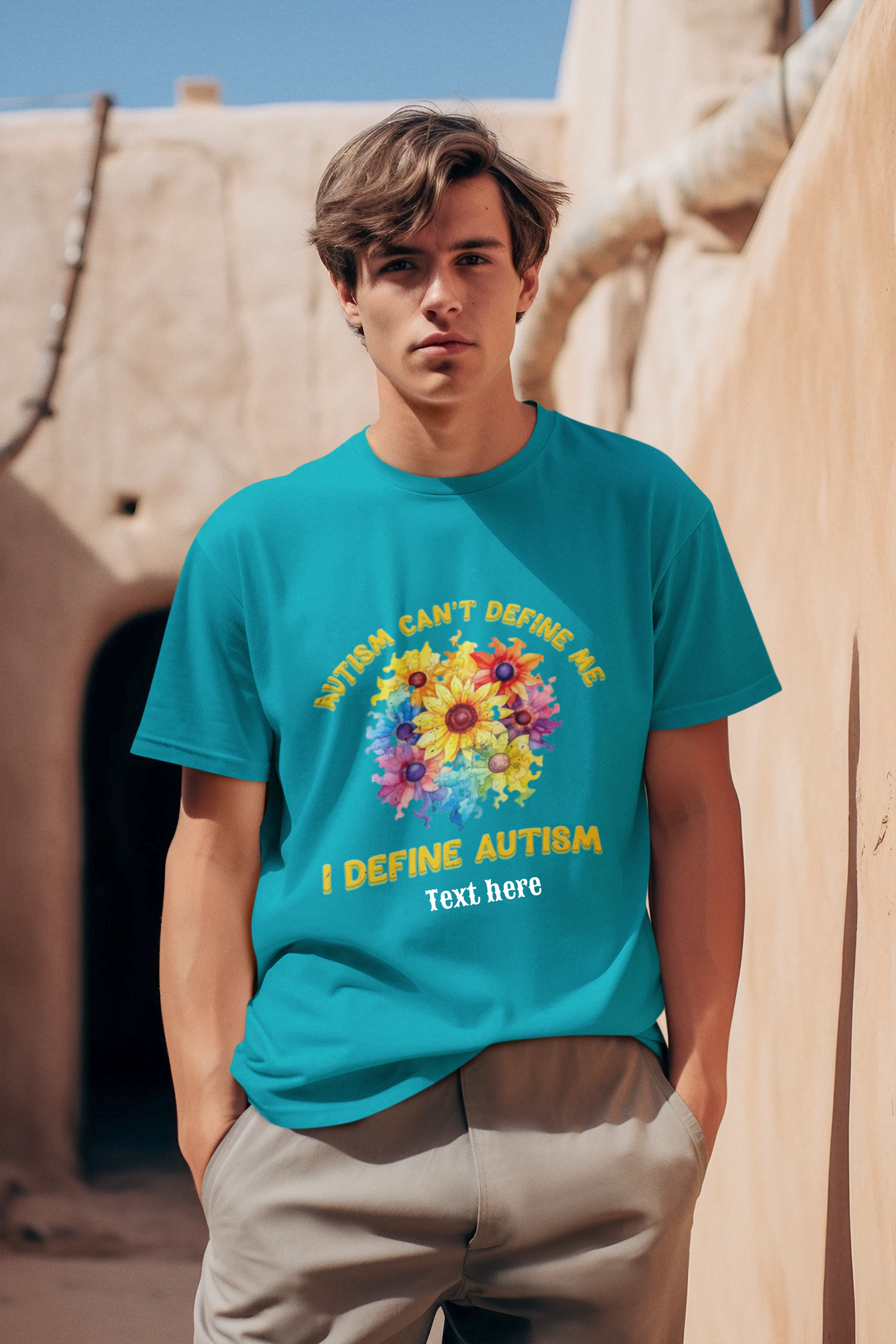 Unisex Softstyle T-Shirt - Personalize With Autism Quotes