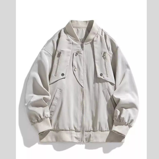 Men's Plus Size Horizon Casual Bomber Jacket