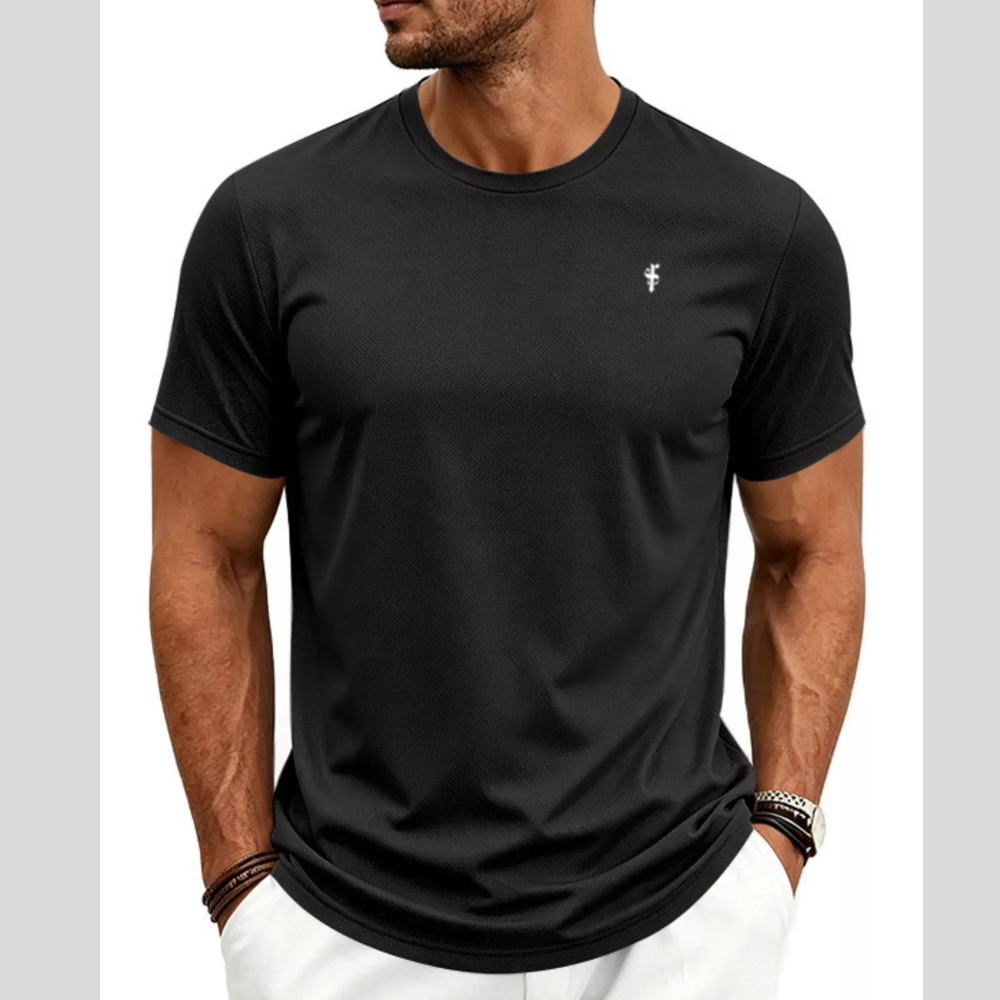 Men's Full Size Classic Fit Crew Neck T-Shirt Plus Size