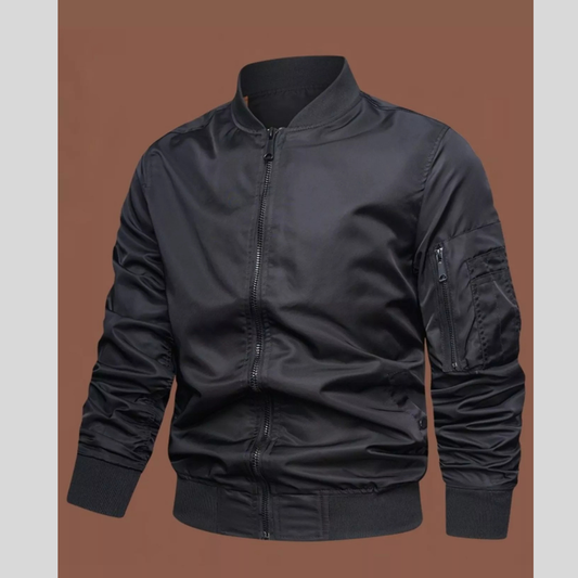 Men's Plus Size Classic Lightweight Bomber Jacket