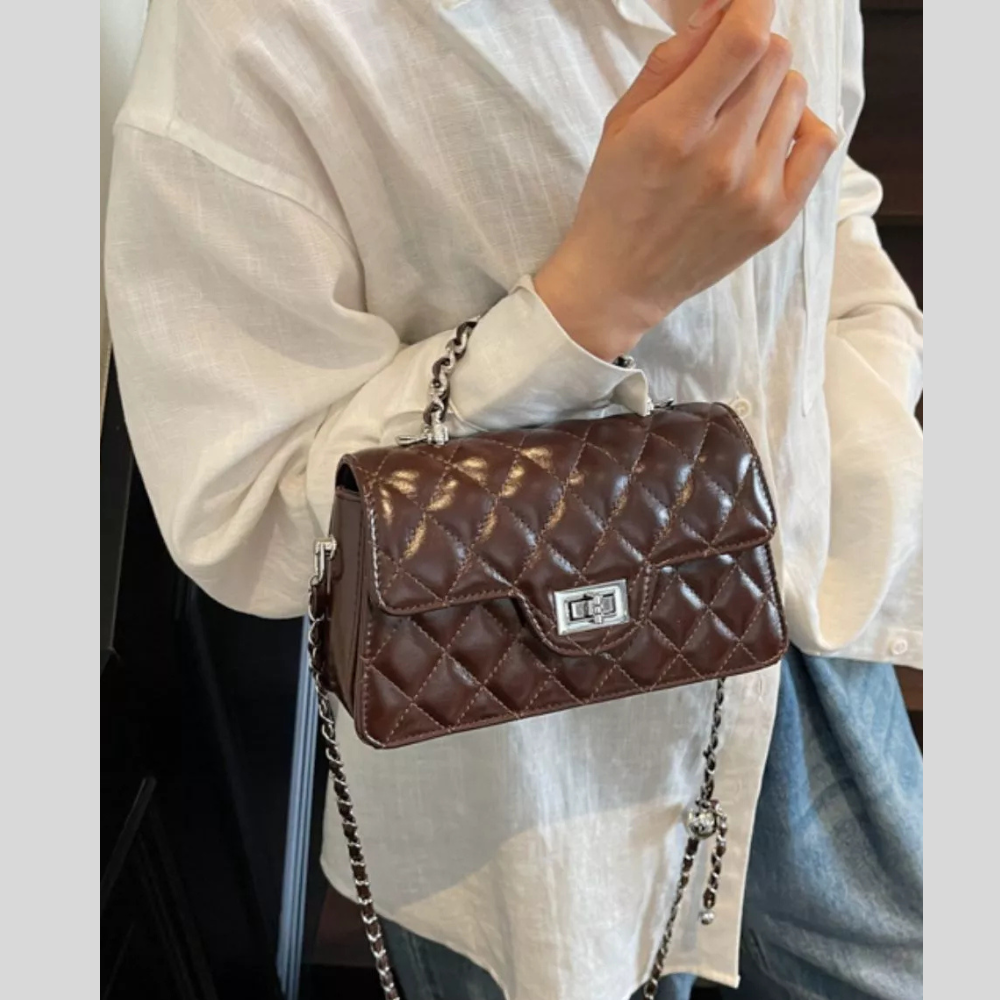 Quilted Flap Casual Crossbody Bag