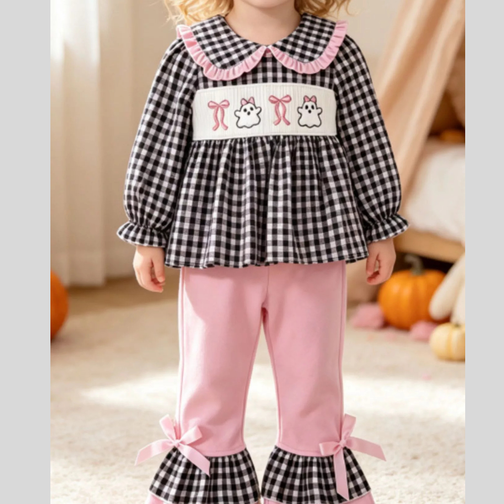 Children's Ghost Long Sleeve Top and Pants Set