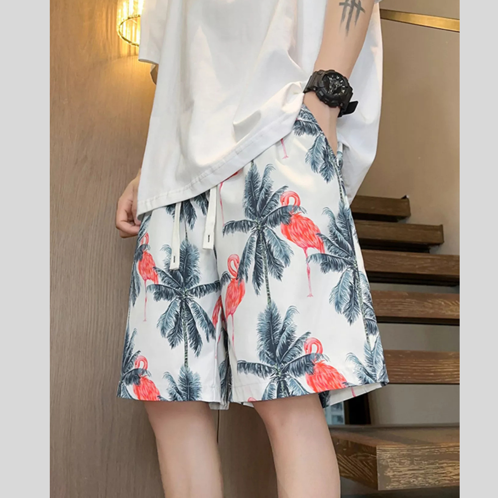 Men's Plus Size Drawstring Loose Fit Shorts