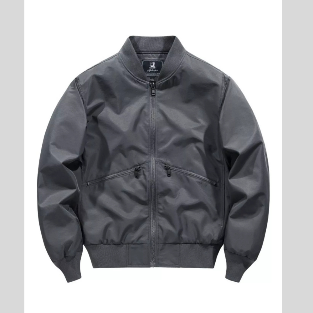 Men's Plus Size NorthPeak Zip Up Long Sleeve Jacket