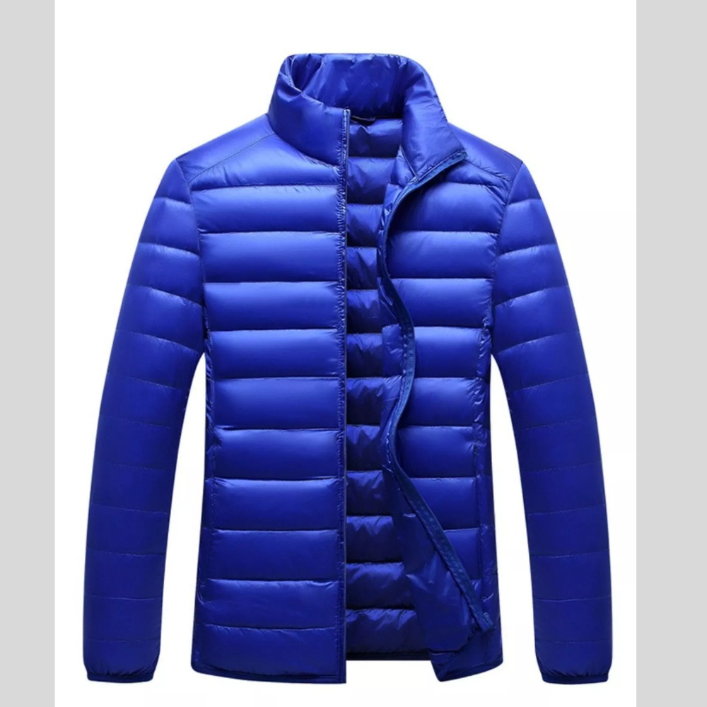 Men's Plus Size Lightweight Packable Puffer Jacket