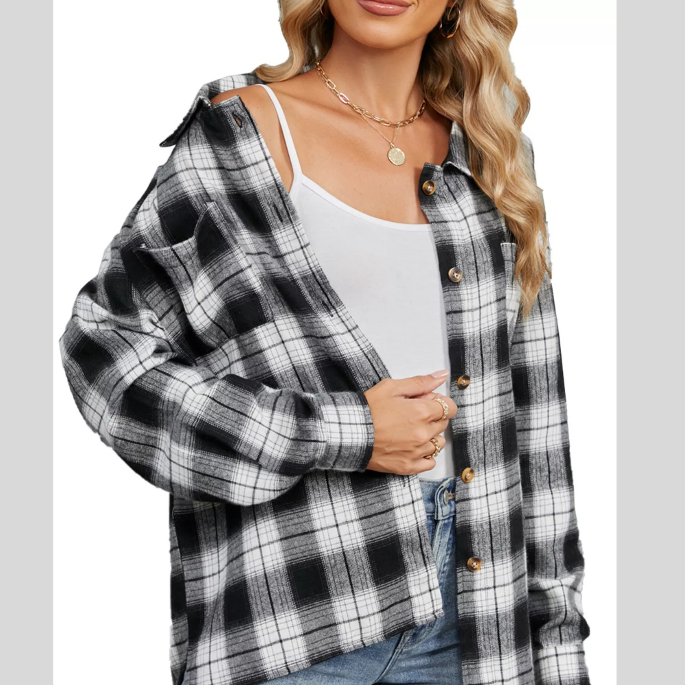 Plaid Button Up Shirt