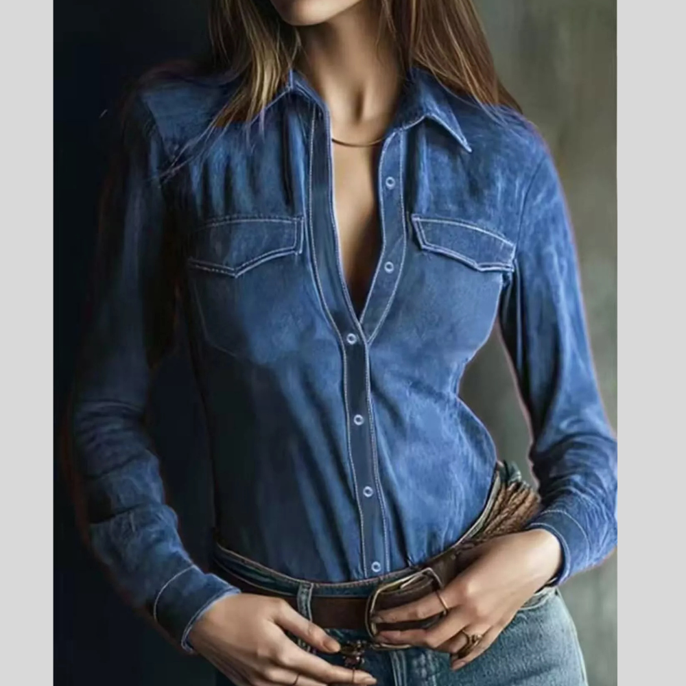 Classic Slim-Fit Long Sleeve Shirt