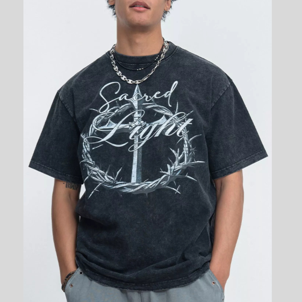 Men's Vintage Washed Graphic T-Shirt