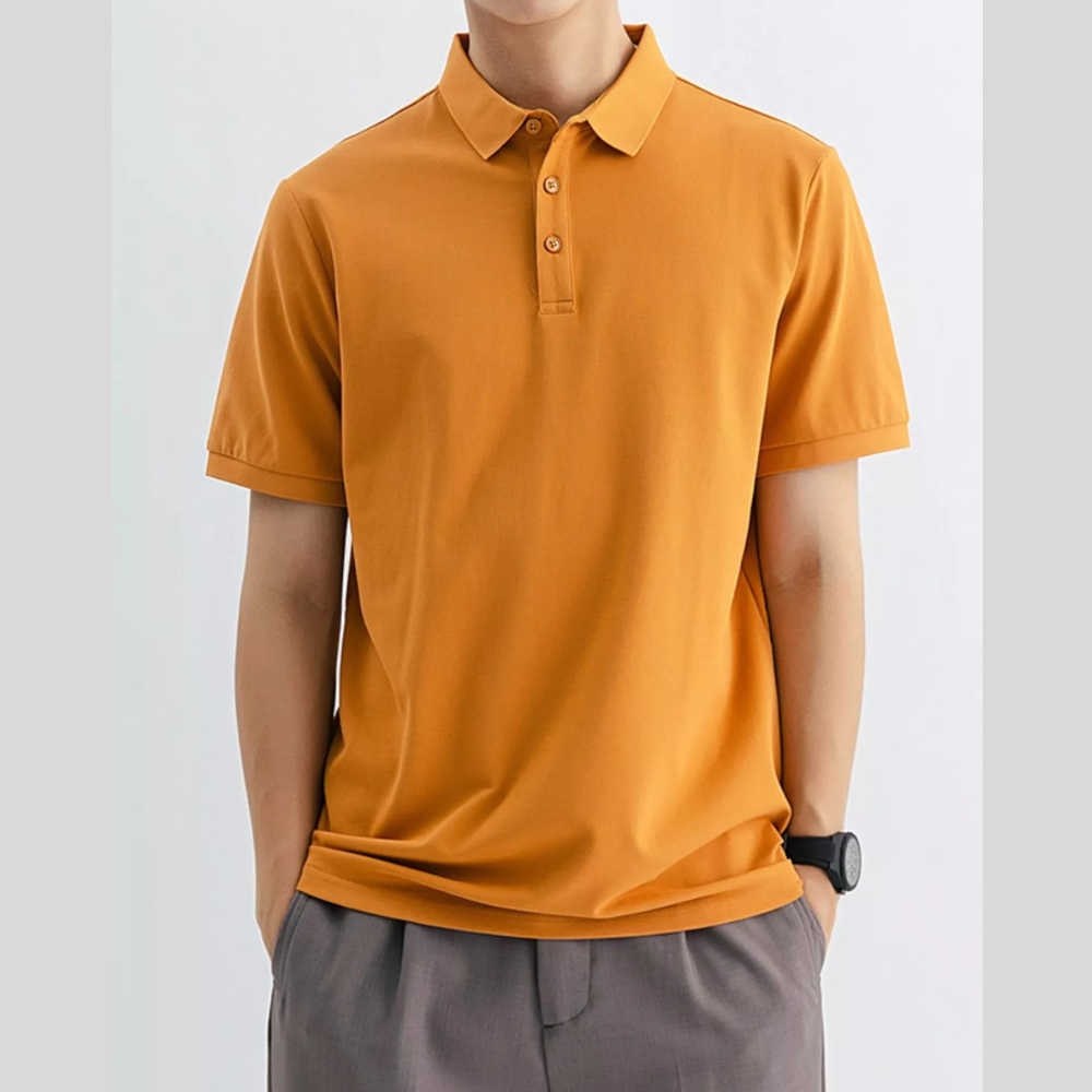 Men's Plus Size Classic Fit Short Sleeve Polo