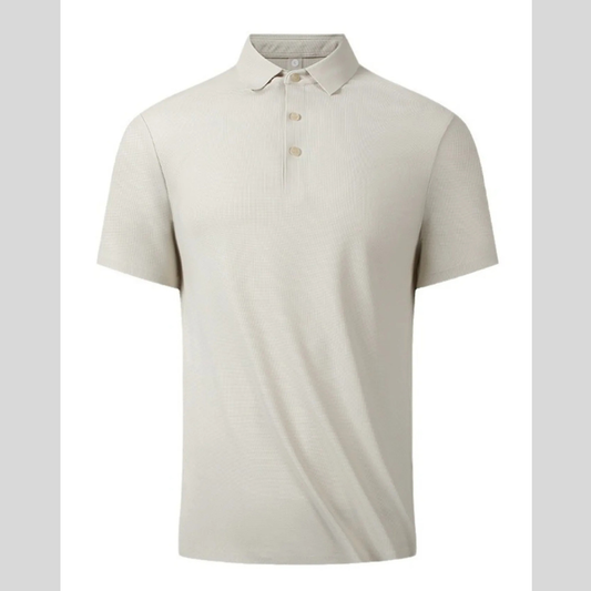 Men's Plus Size Button Detail Short Sleeve Polo
