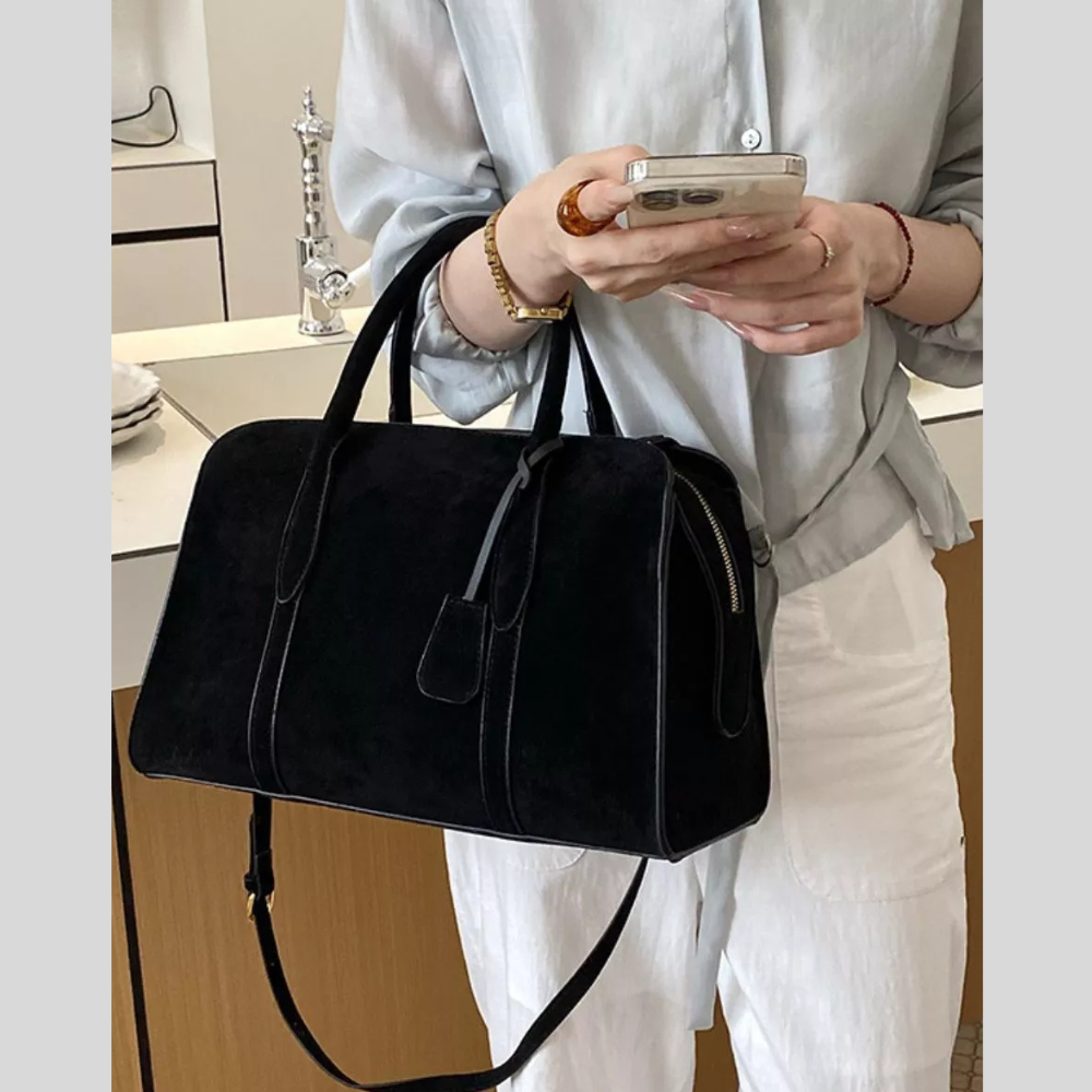 Casual Top Handle Crossbody Bag