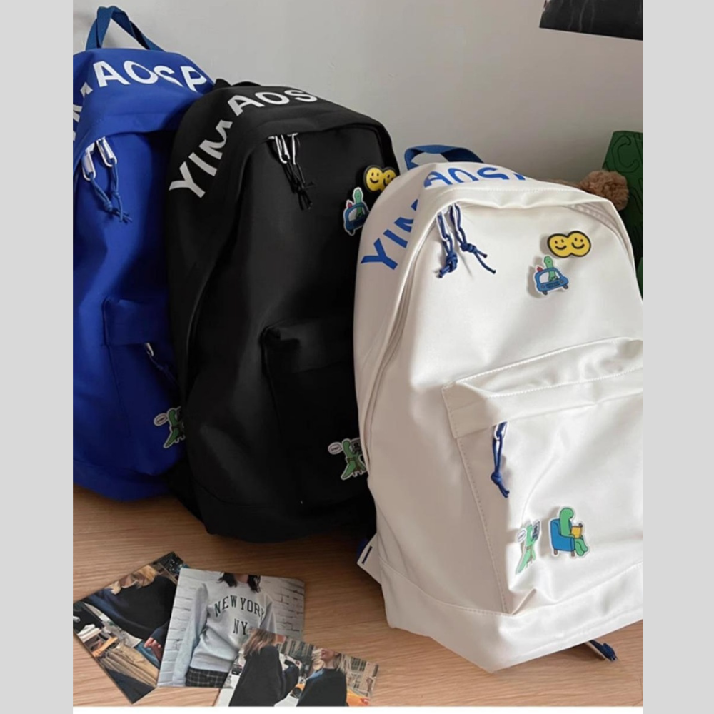 Letter Vibe Casual Backpack