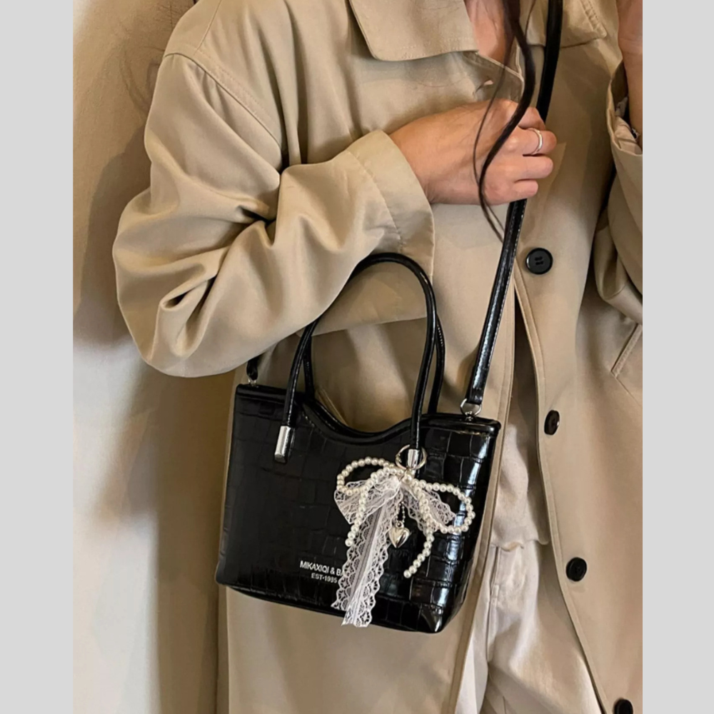 Casual PU Leather Crossbody Bag