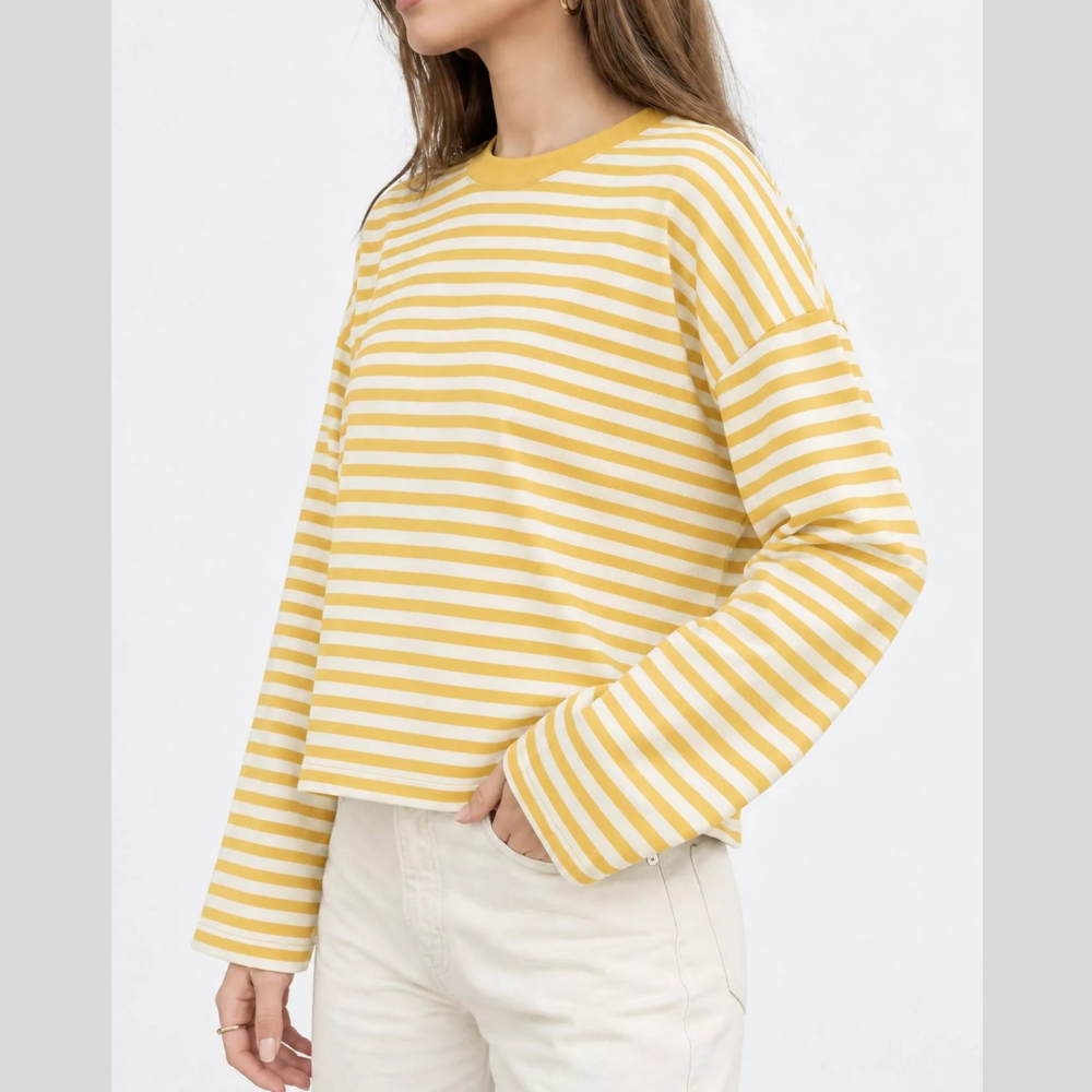 Long Sleeve Crew Neck T-Shirt