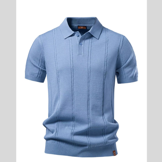 Men's Classic Knit Short Sleeve Polo