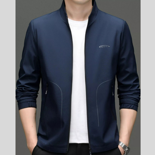 Men's Smart Casual Zip Front Outerwear