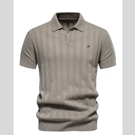Men's Short Sleeve Knit Polo