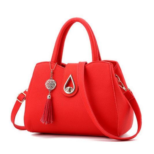 Designer Brand Luxury Women Tassel  Messenger Shoulder Handbag