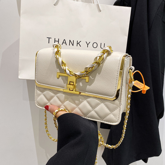 Diamond Elegant Graceful Chain Shoulder Handbag