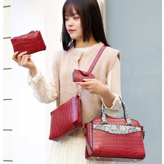Picture-in-hand Handbag Shoulder Messenger Bag
