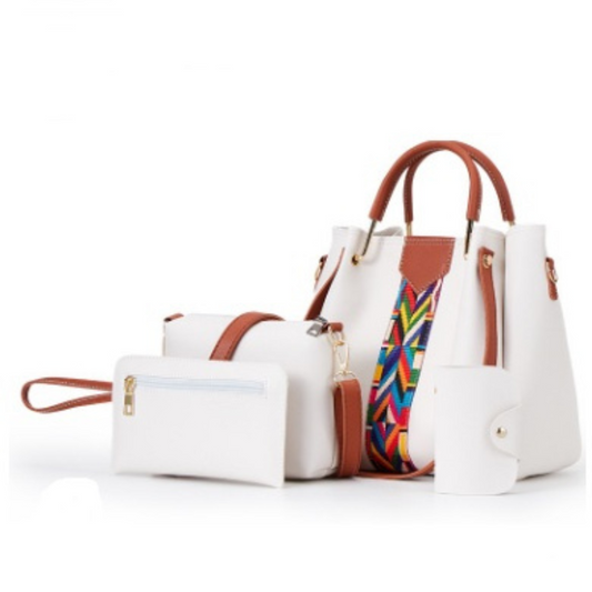 New fashion multi-piece women's 4 piece handbags