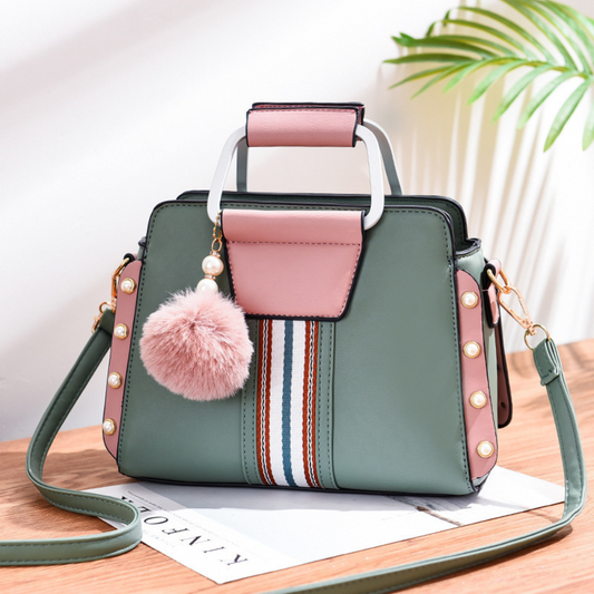 PU Leather Shoulder Messenger Handbag