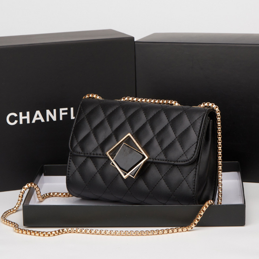 Summer Women's Luxury Vintage  Small Square Crossbody Handbag