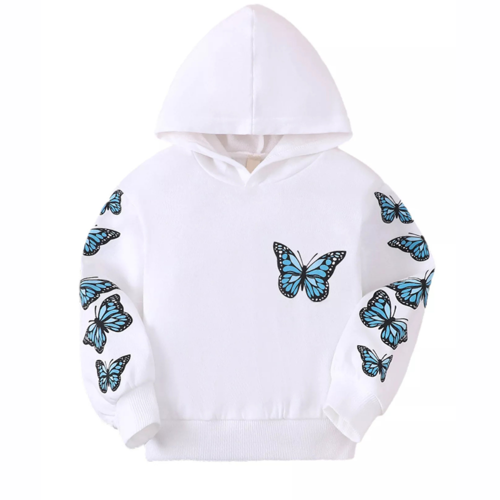 Children's Printed Long Sleeve Hoodie