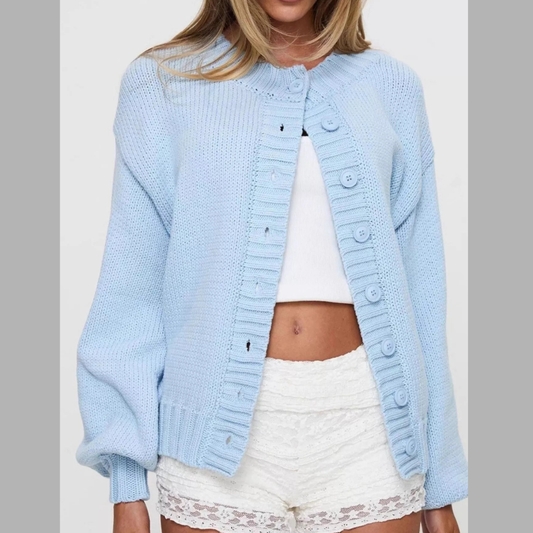 Button-Down Knit Cardigan