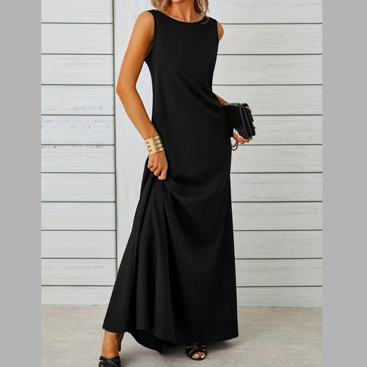 Sleeveless Flowy Maxi Dress
