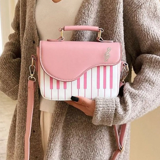 Piano Keys Crossbody Bag