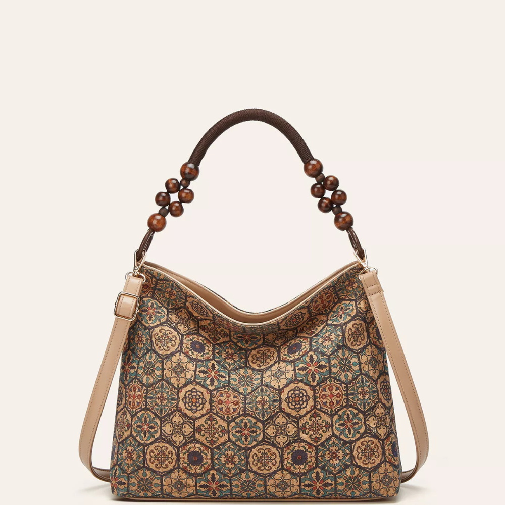 Bohemian Geometric Pattern Hobo Handbag