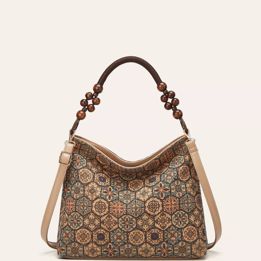 Bohemian Geometric Pattern Hobo Handbag