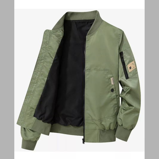 Men's Lightweight Hooded Zip Up Jacket