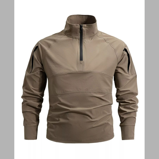 Men's Plus Size Quick-Dry Long Sleeve Sweatshirt