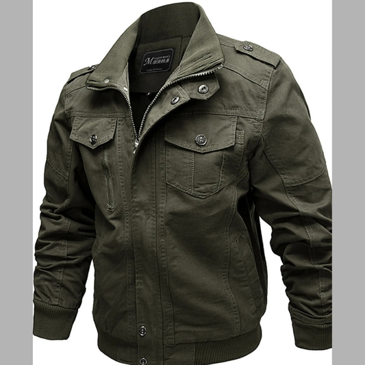 Men's Plus Size UrbanFlex Lightweight Full-Zip Casual Jacket
