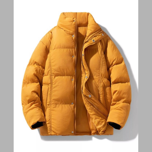 Men's Plus Size Warm Padded Puffer Jacket