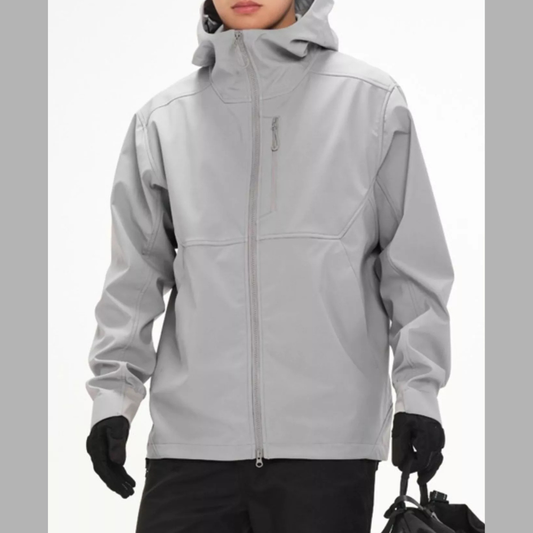 Men's Full Size Zip Up Long Sleeve Jacket Plus Size