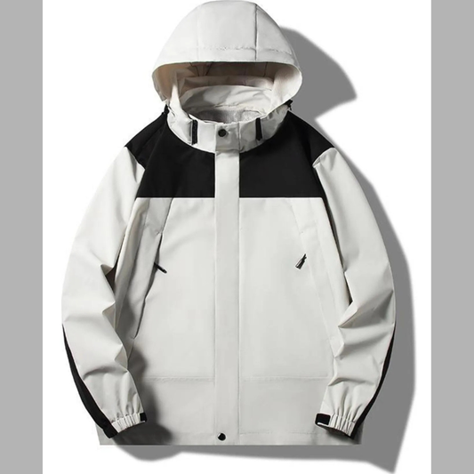 Men's Plus Size Casual Lightweight Hooded Jacket