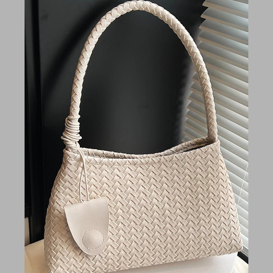 Woven Lightweight Shoulder Bag