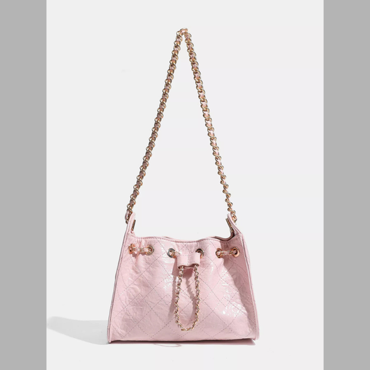 Quilted Chain Crossbody Bag