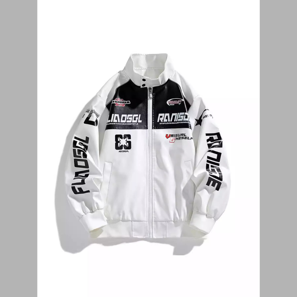 Men's Plus Size Casual Lightweight Classic Zip Up Jacket