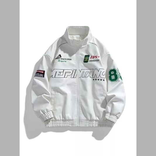 Men's Plus Size Zip-Up Jacket