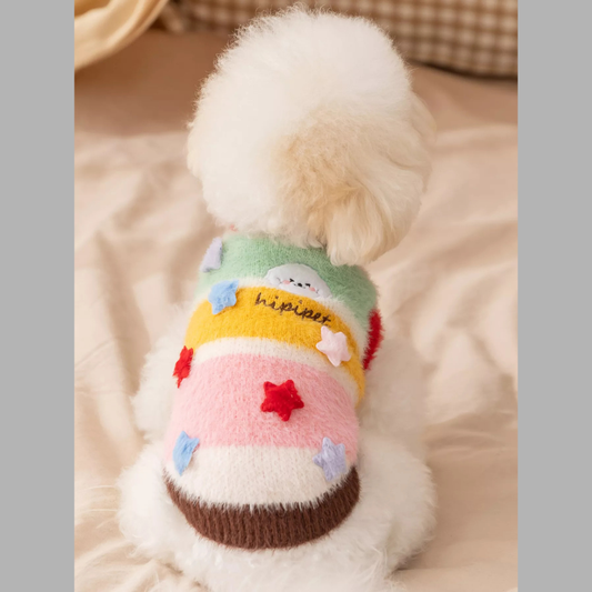 Warm Knitted Pet Sweater