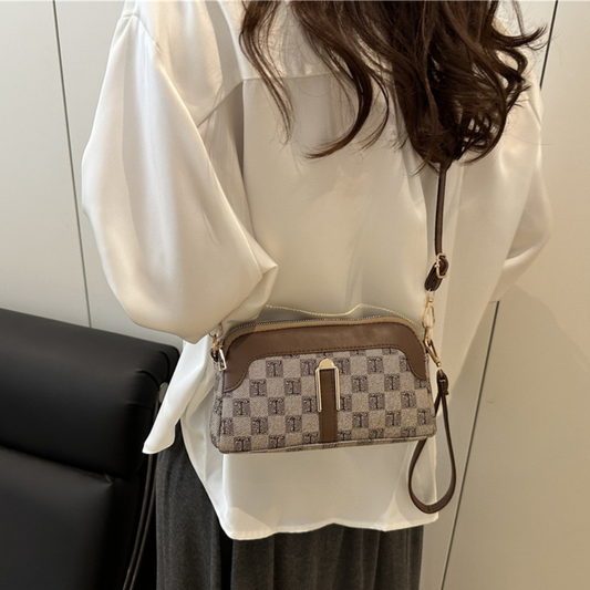 Chess Plaid Women's Bag Autumn And Winter Classic Style Portable