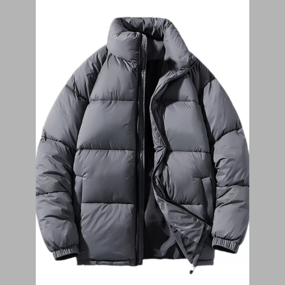 Men's Full Size Padded Winter Warm Puffer Jacket Plus Size