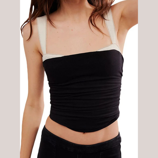 Square Neck Wide Strap Cami