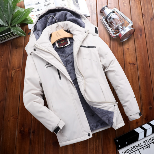 Unisex Plus Size Loose Riding Windproof Mountaineering Cotton-padded Jacket