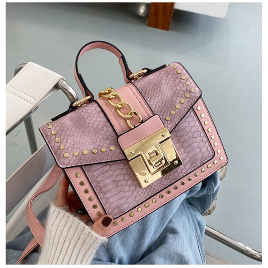 Ladies Bags European And American Silk Scarf One-shoulder Small Square Bag