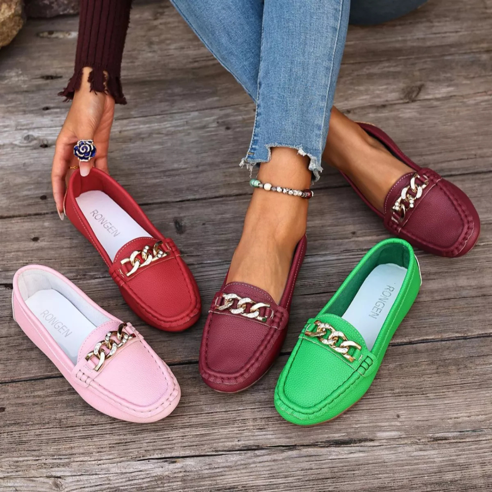 Casual Round Toe Slip-Ons